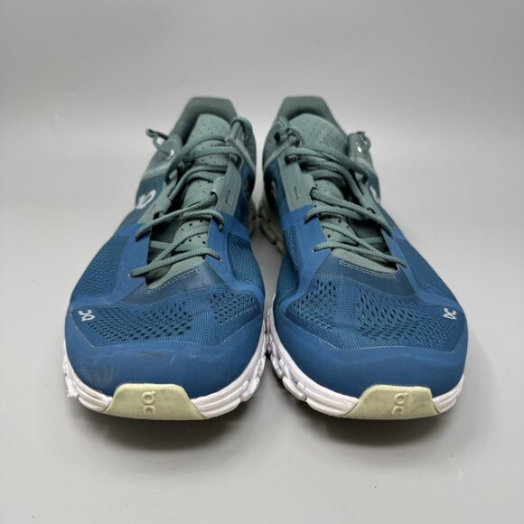 On Cloudflow 3.0 Men’s Road Running Size 11.5  Sea Petrol Green Blue main image 9